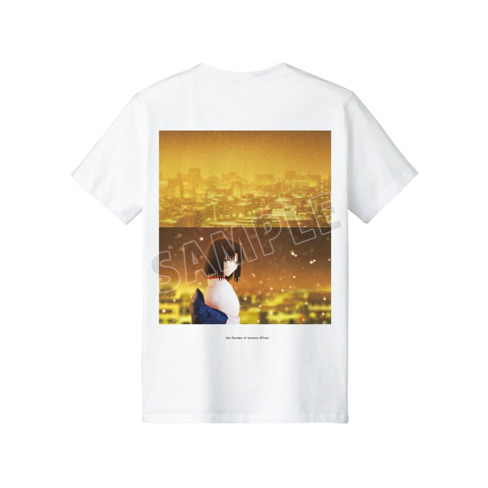 劇場版　空の境界　終章　シーンバックプリントTシャツ　レディースM 両儀式 劇場版『空の境界』 終章 シーンバックプリントTシャツレディース