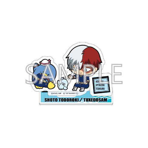 『僕のヒーローアカデミア×サンリオキャラクターズ』アクリルスタンドA轟焦凍・タキシードサム