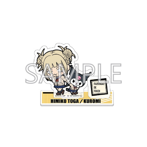 『僕のヒーローアカデミア×サンリオキャラクターズ』アクリルスタンドAトガヒミコ・クロミ