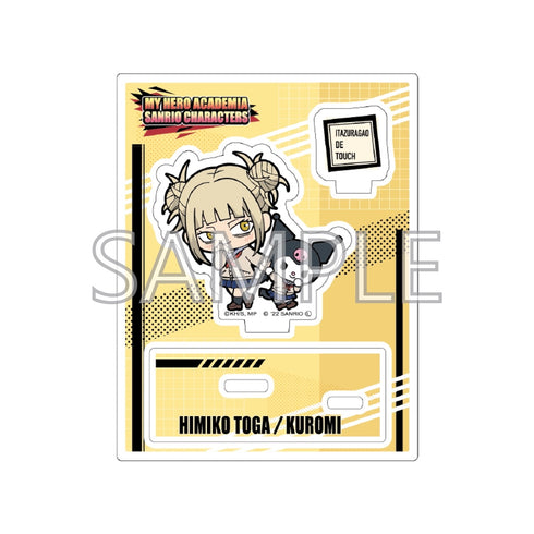 『僕のヒーローアカデミア×サンリオキャラクターズ』アクリルスタンドAトガヒミコ・クロミ