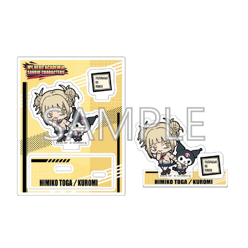 『僕のヒーローアカデミア×サンリオキャラクターズ』アクリルスタンドAトガヒミコ・クロミ