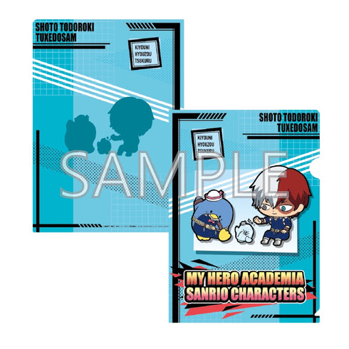 『僕のヒーローアカデミア×サンリオキャラクターズ』クリアファイルA轟焦凍・タキシードサム
