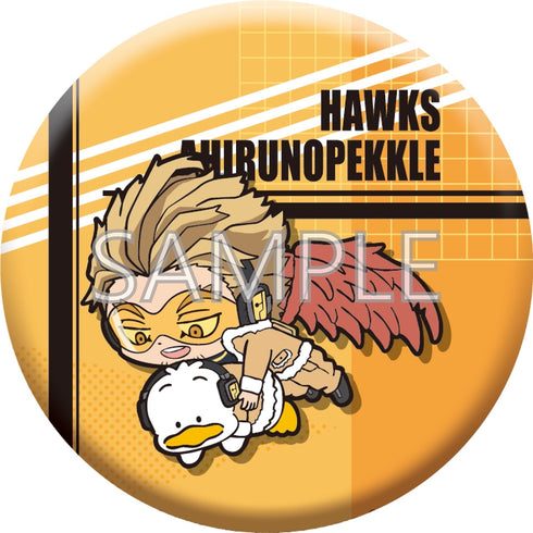 『僕のヒーローアカデミア×サンリオキャラクターズ』トレーディング缶バッジAプロヒーロー&敵<ヴィラン> BOX