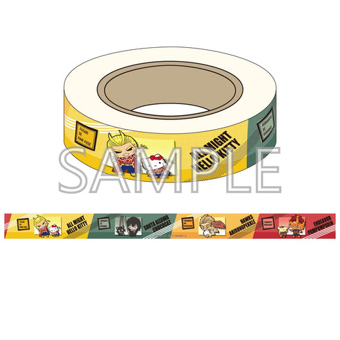 『僕のヒーローアカデミア×サンリオキャラクターズ』マスキングテープAプロヒーロー