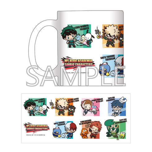 『僕のヒーローアカデミア×サンリオキャラクターズ』マグカップA1年A組
