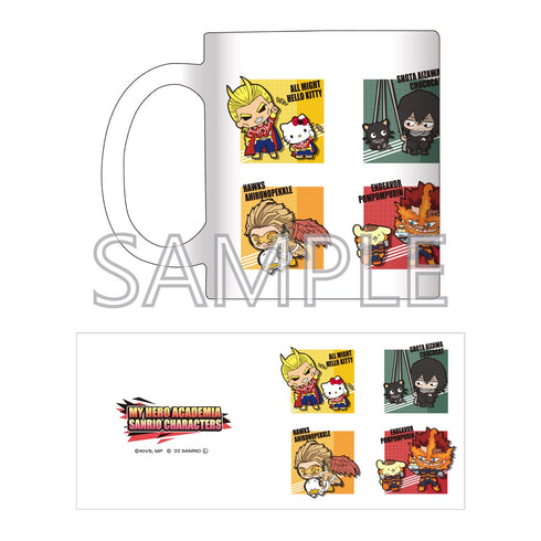 『僕のヒーローアカデミア×サンリオキャラクターズ』マグカップAプロヒーロー