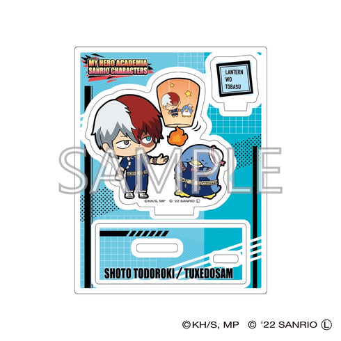 『僕のヒーローアカデミア×サンリオキャラクターズ』アクリルスタンドB (轟焦凍・タキシードサム)