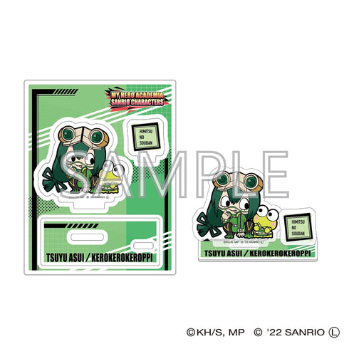 『僕のヒーローアカデミア×サンリオキャラクターズ』アクリルスタンドB (蛙吹梅雨・けろけろけろっぴ)