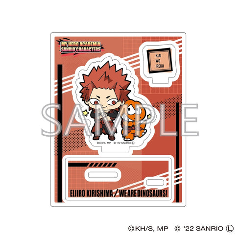 『僕のヒーローアカデミア×サンリオキャラクターズ』アクリルスタンドB (切島鋭児郎・ウィアーダイナソアーズ)