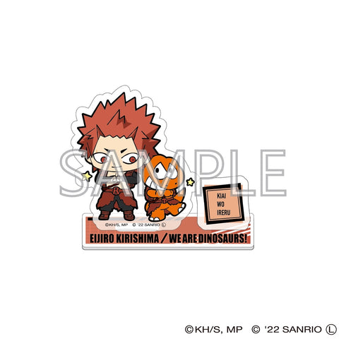 『僕のヒーローアカデミア×サンリオキャラクターズ』アクリルスタンドB (切島鋭児郎・ウィアーダイナソアーズ)