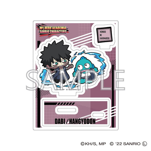『僕のヒーローアカデミア×サンリオキャラクターズ』アクリルスタンドB (荼毘・ハンギョドン)