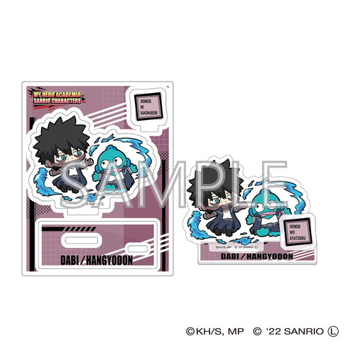 『僕のヒーローアカデミア×サンリオキャラクターズ』アクリルスタンドB (荼毘・ハンギョドン)