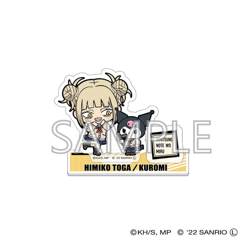 『僕のヒーローアカデミア×サンリオキャラクターズ』アクリルスタンドB (トガヒミコ・クロミ)