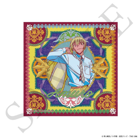 『名探偵コナン』サテン風大判マルチクロス ヴィクトリアンモチーフ(安室透)