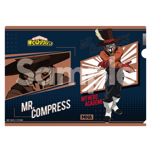 『僕のヒーローアカデミア』クリアファイル 6期アクション版権①(Mr.コンプレス)