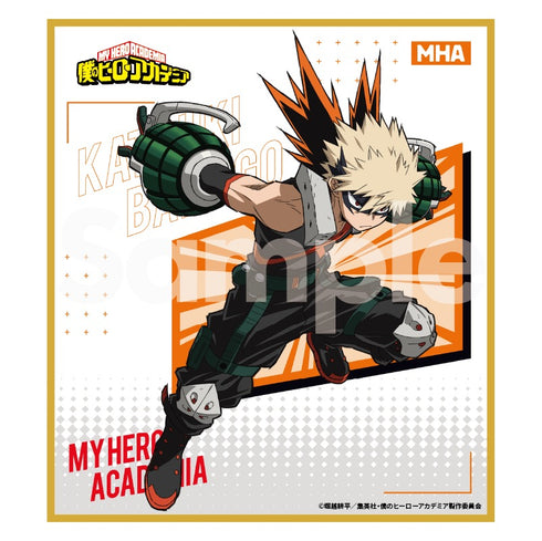 『僕のヒーローアカデミア』トレーディングミニ色紙 6期アクション版権① BOX