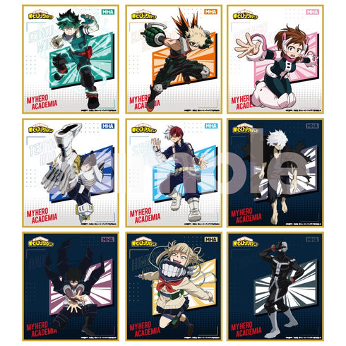 『僕のヒーローアカデミア』トレーディングミニ色紙 6期アクション版権① BOX
