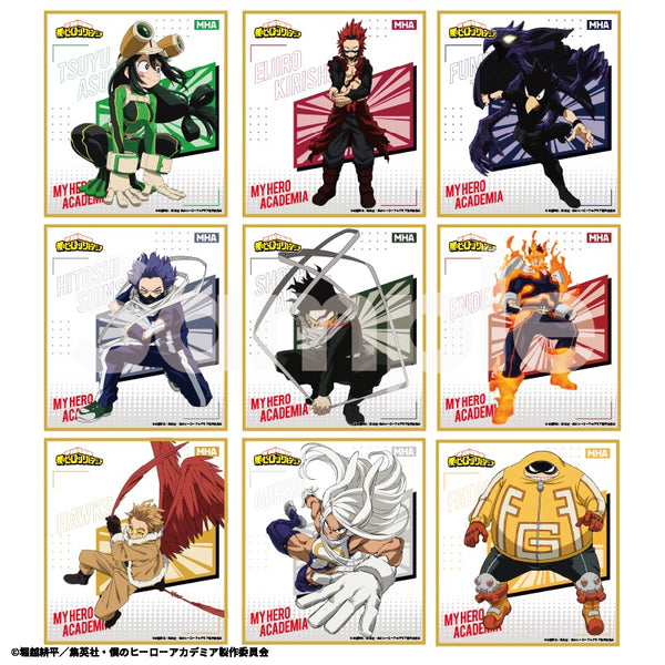 『僕のヒーローアカデミア』トレーディングミニ色紙6期アクション版権② BOX