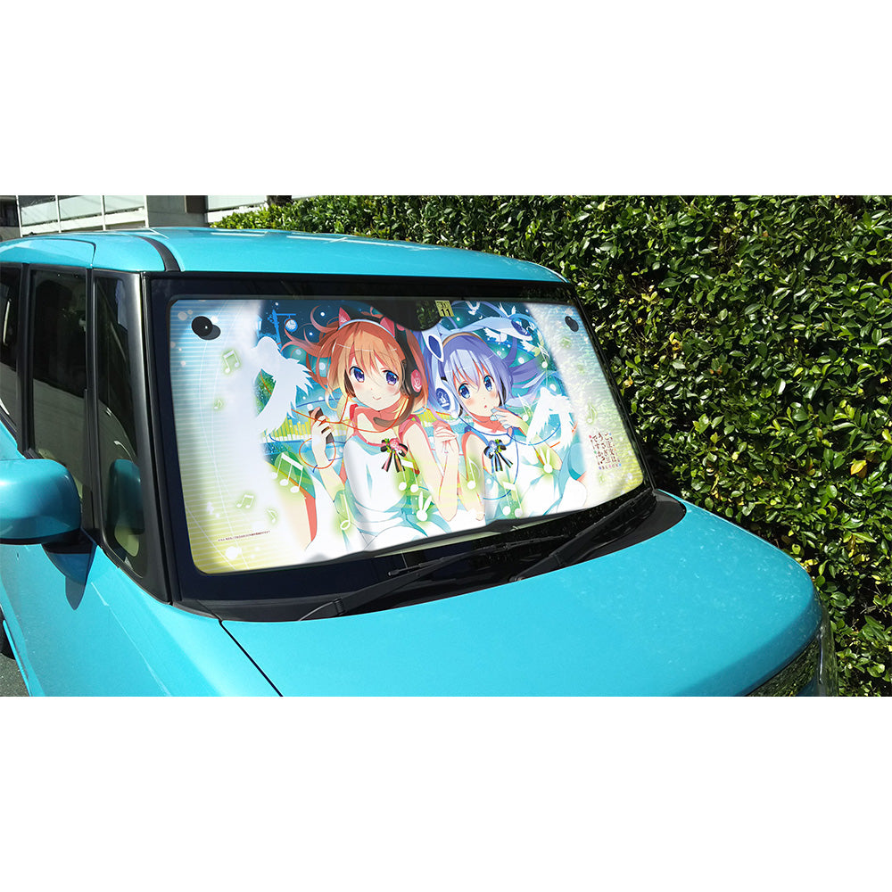 ご注文はうさぎですか？ サンシェード ご注文はうさぎですか？？]サンシェード（ココア＆チノ＆リゼ）