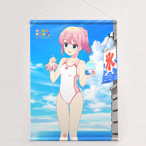 『まちカドまぞく 2丁目』描き下ろしB2タペストリー(千代田桃/海)Wスエード