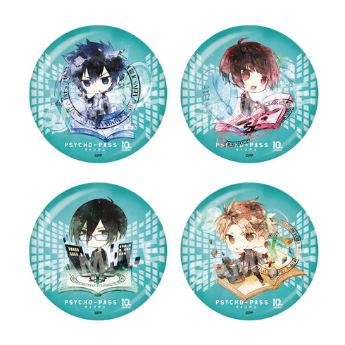 『PSYCHO-PASS サイコパス』キャラでるアート メタリック缶バッジ 01 第1弾 (全10種) BOX