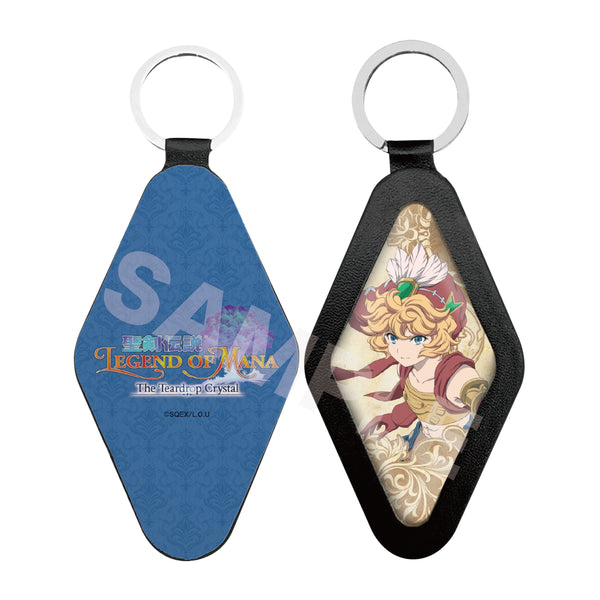 『聖剣伝説 Legend of Mana -The Teardrop Crystal-』レザーキーホルダー 01 シャイロ