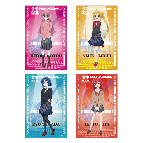 『ぼっち・ざ・ろっく!』サテン地ステッカー 01 第1弾(全8種) BOX