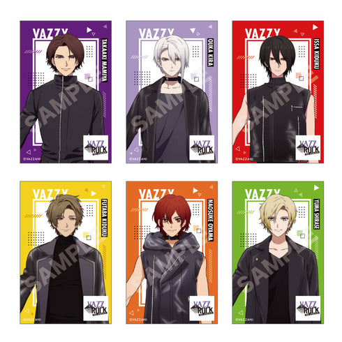 『VAZZROCK THE ANIMATION』サテン地ステッカー 01 第1弾(全12種) BOX