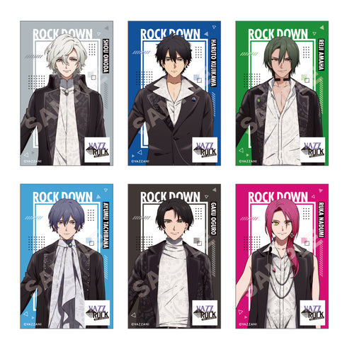 『VAZZROCK THE ANIMATION』サテン地ステッカー 01 第1弾(全12種) BOX