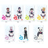 "Akiba Meido Sensou" Acrylic Card 01 (Set of 7) BOX