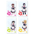 "Akiba Meido Sensou" Acrylic Card 01 (Set of 7) BOX