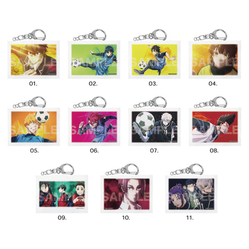 『ブルーロック』ミニチュアキャンバスキーホルダー 01 第1弾(全11種) BOX