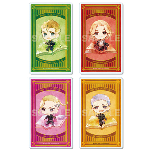 "Tokyo Revengers" Character Art Acrylic Cards 01: First Series (7 Varieties Total) BOX