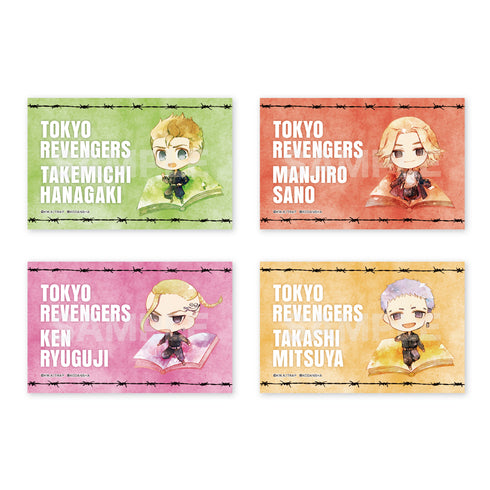 "Tokyo Revengers" Character Art Satin Sticker Set 01: First Series (7 Varieties Total) BOX