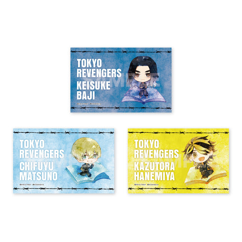 "Tokyo Revengers" Character Art Satin Sticker Set 01: First Series (7 Varieties Total) BOX
