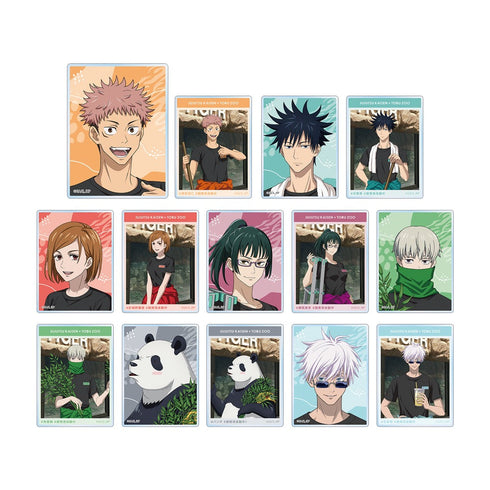『呪術廻戦』 東武動物公園コラボ 描き下ろしイラスト 飼育係ver. トレーディングアクリルカード(単位/BOX)