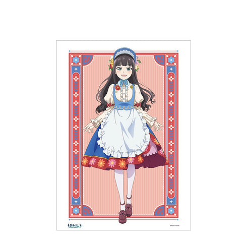 『幻日のヨハネ -SUNSHINE in the MIRROR-』 描き下ろしイラスト ダイヤ 花祭り村娘ver. A3マット加工ポスター