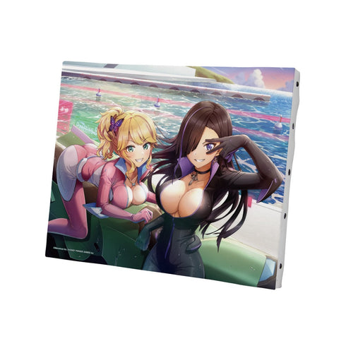 『ドルフィンウェーブ』 黒瀬 見波&伊澄 桐利 キャンバスボード