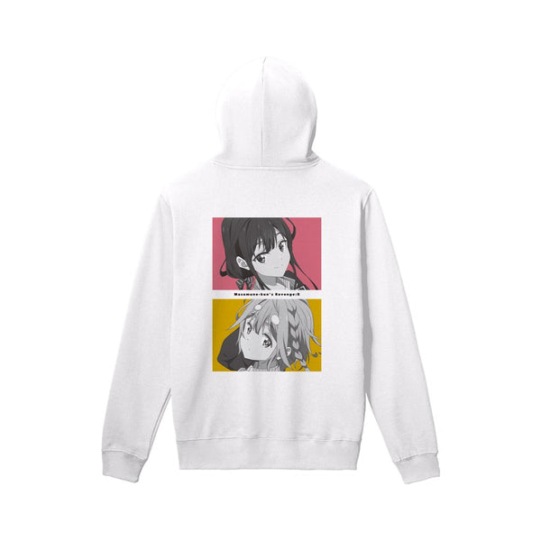 TVアニメ『政宗くんのリベンジR』 安達垣愛姫&小岩井吉乃 バックプリントパーカーメンズ