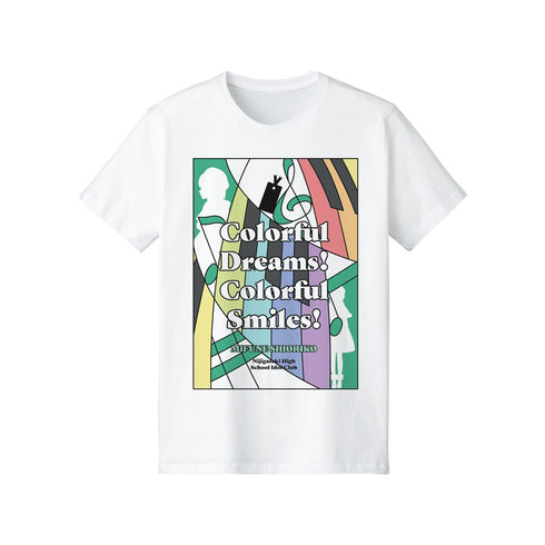 『ラブライブ!虹ヶ咲学園スクールアイドル同好会』 三船 栞子 Colorful Dreams! Colorful Smiles! 楽曲イメージTシャツレディース