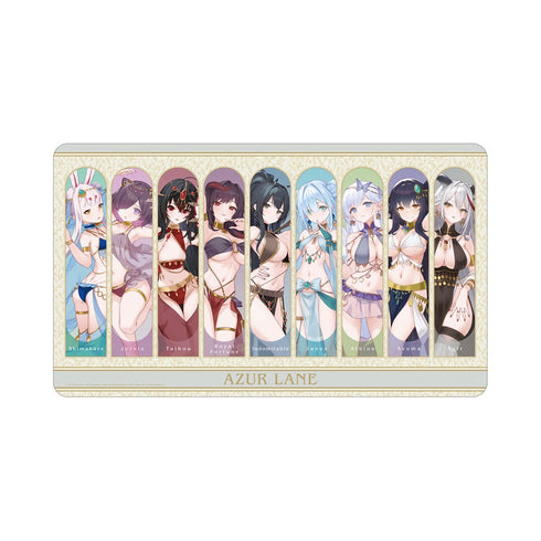 『アズールレーン』 描き起こしイラスト 集合 踊り子ver. マルチデスクマット