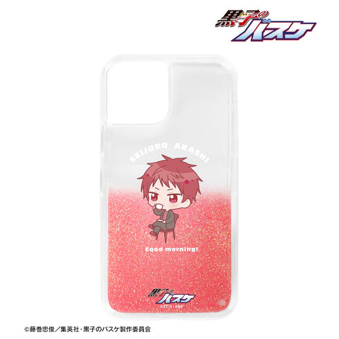 『黒子のバスケ』 赤司征十郎 ちびキャラ 朝のひとときver. グリッターiPhoneケース