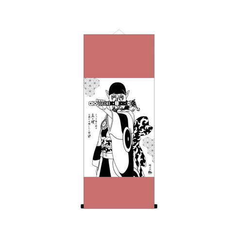 『モノノ怪』 薬売り 掛け軸 朱