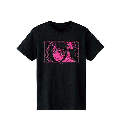『【推しの子】』 アイ オーロラフラッシュプリントTシャツメンズ