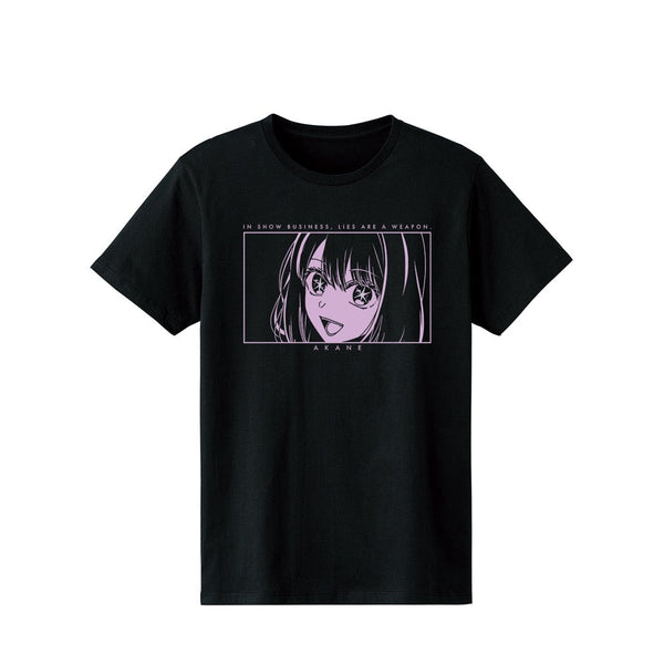 『【推しの子】』 黒川あかね オーロラフラッシュプリントTシャツメンズ