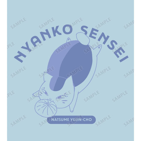 『夏目友人帳』描き下ろしイラスト ニャンコ先生 A 冬の装いver. Tシャツレディース