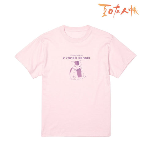 『夏目友人帳』描き下ろしイラスト ニャンコ先生 B 冬の装いver. Tシャツメンズ