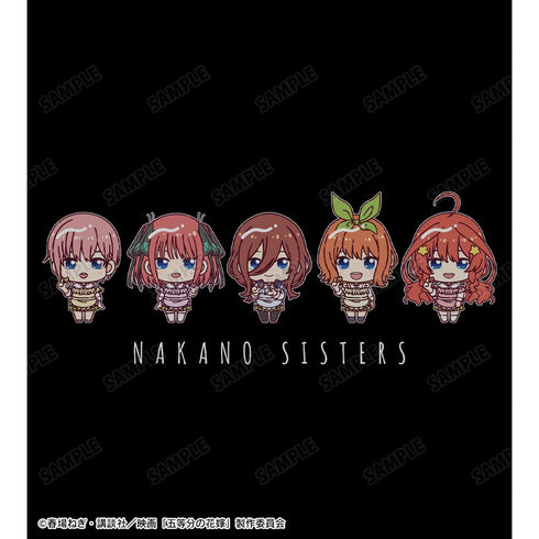 映画『五等分の花嫁』 集合 ちょこんと! 制服エプロンver. Tシャツメンズ