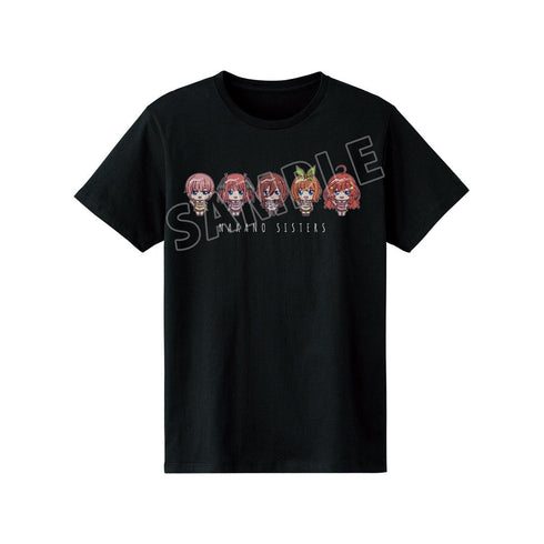 映画『五等分の花嫁』 集合 ちょこんと! 制服エプロンver. Tシャツレディース