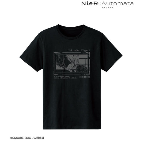 『NieR:Automata Ver1.1a』 2B リフレクタープリントTシャツレディース